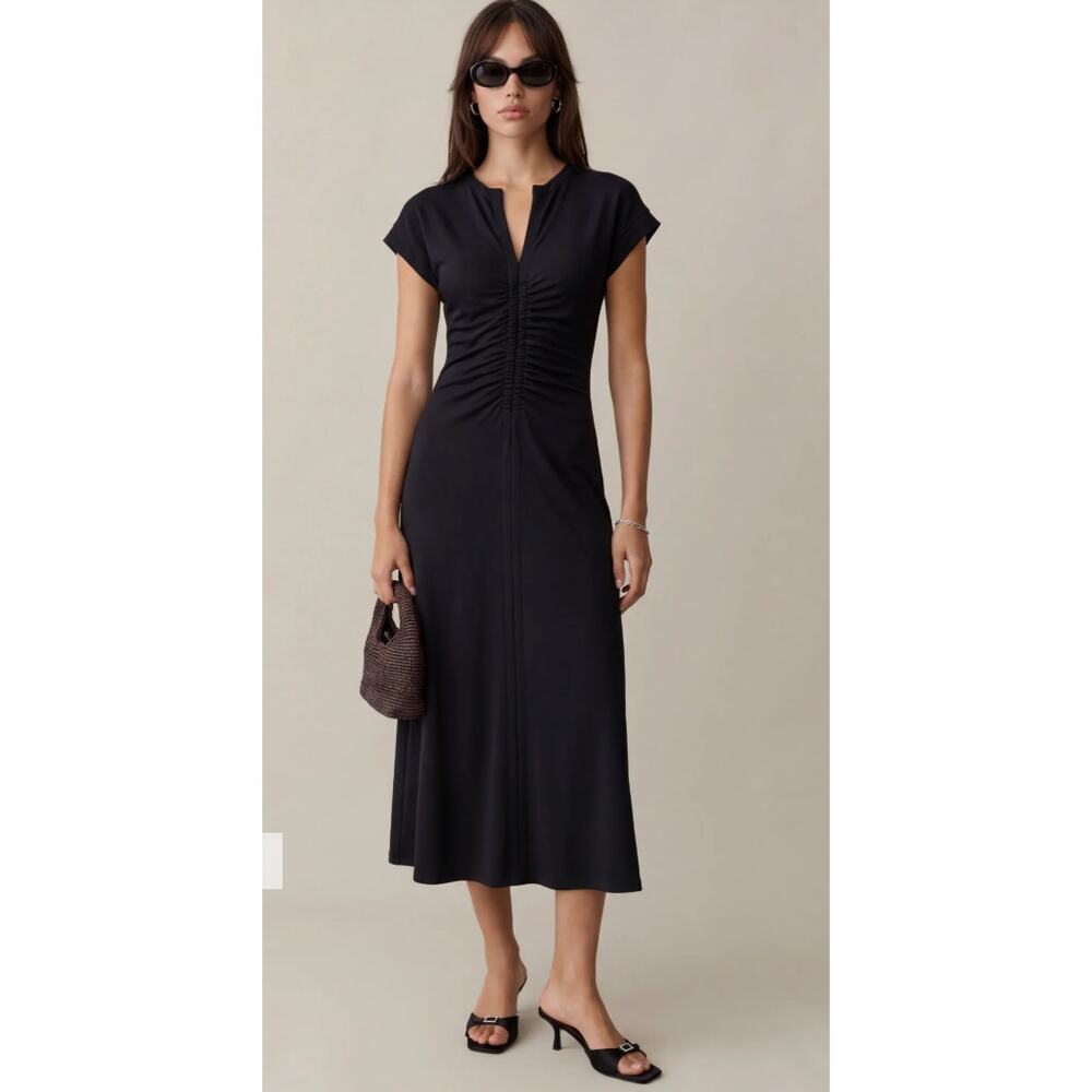 Few Moda NEW o.p.t Roxy Ponte Black Knit Dress, Size 8